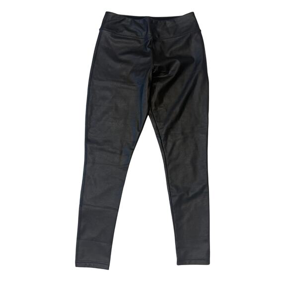 Nordstrom Rack medium high rise faux leather leggings P 2776 - Picture 10 of 10